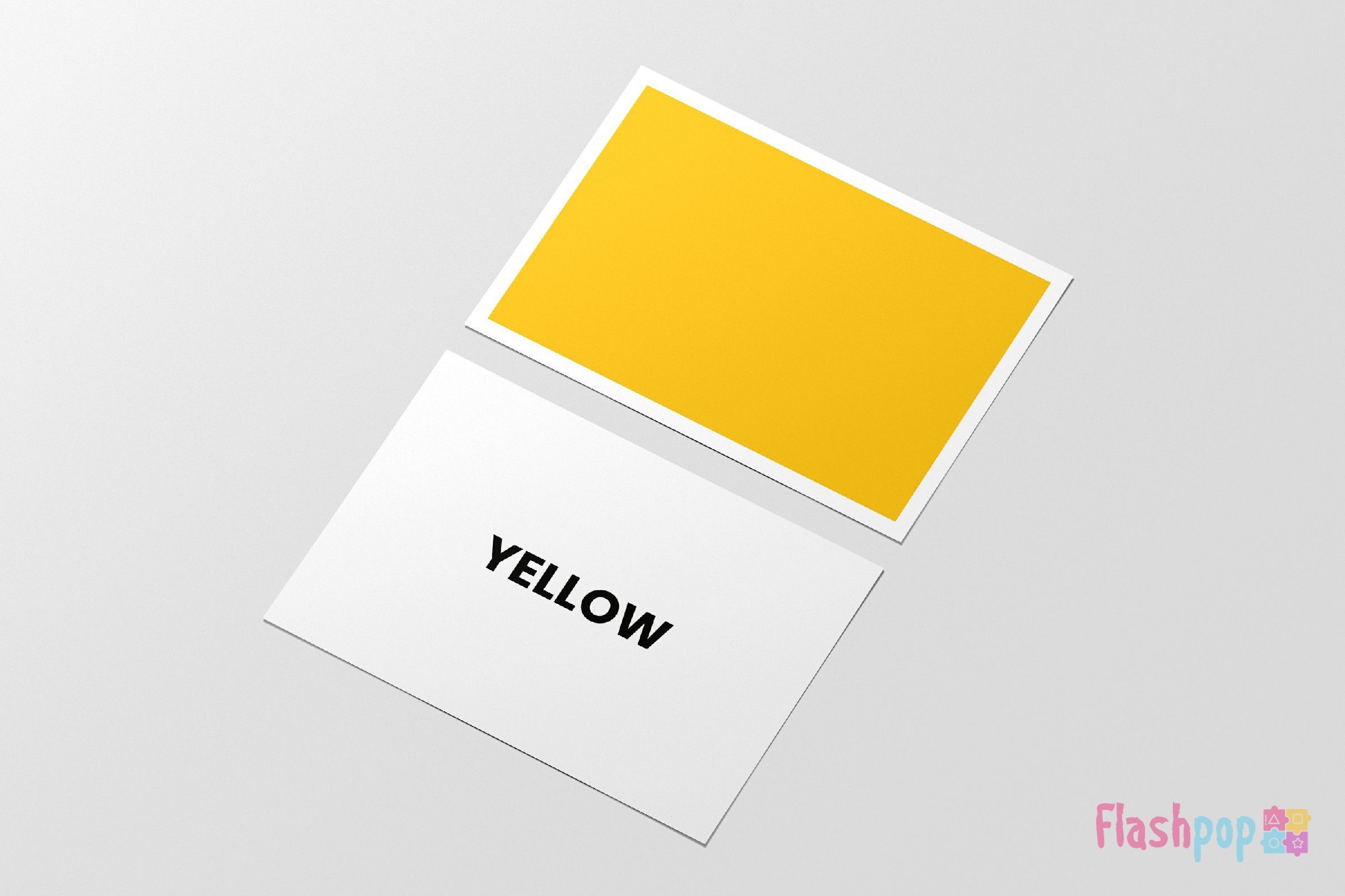 Colors Flashcards — Flashpop
