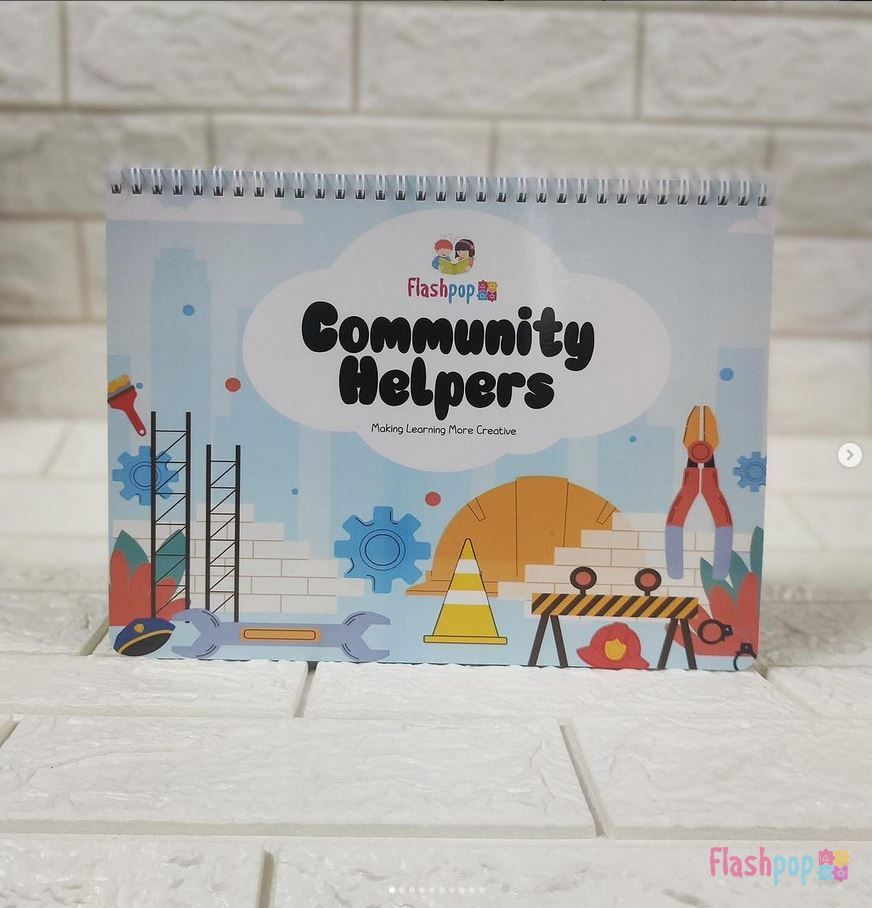 Community Helpers Binder — Flashpop
